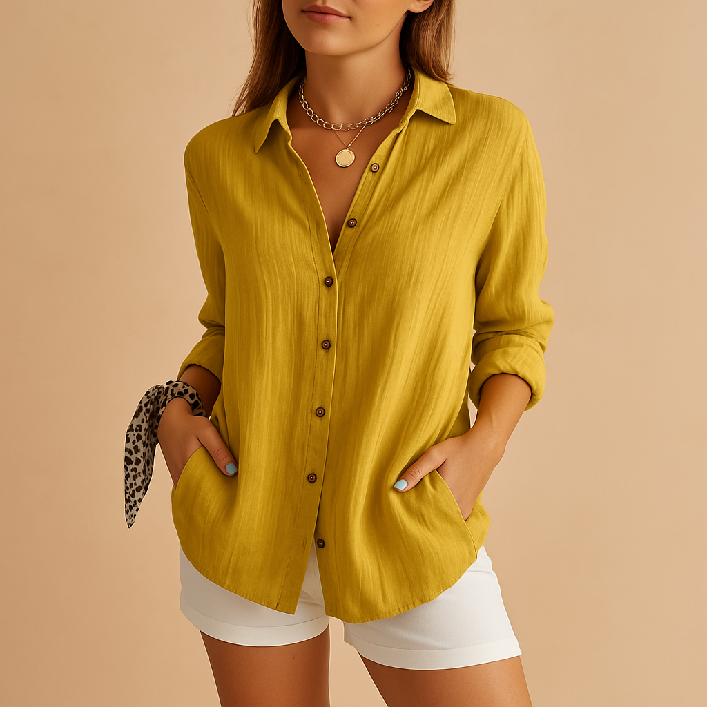 Airy lightweight blouse for women | Hazel