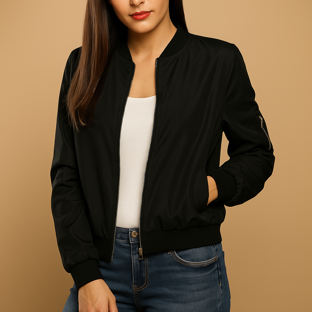 Lightweight summer jacket with elegant fit for women | Teresa