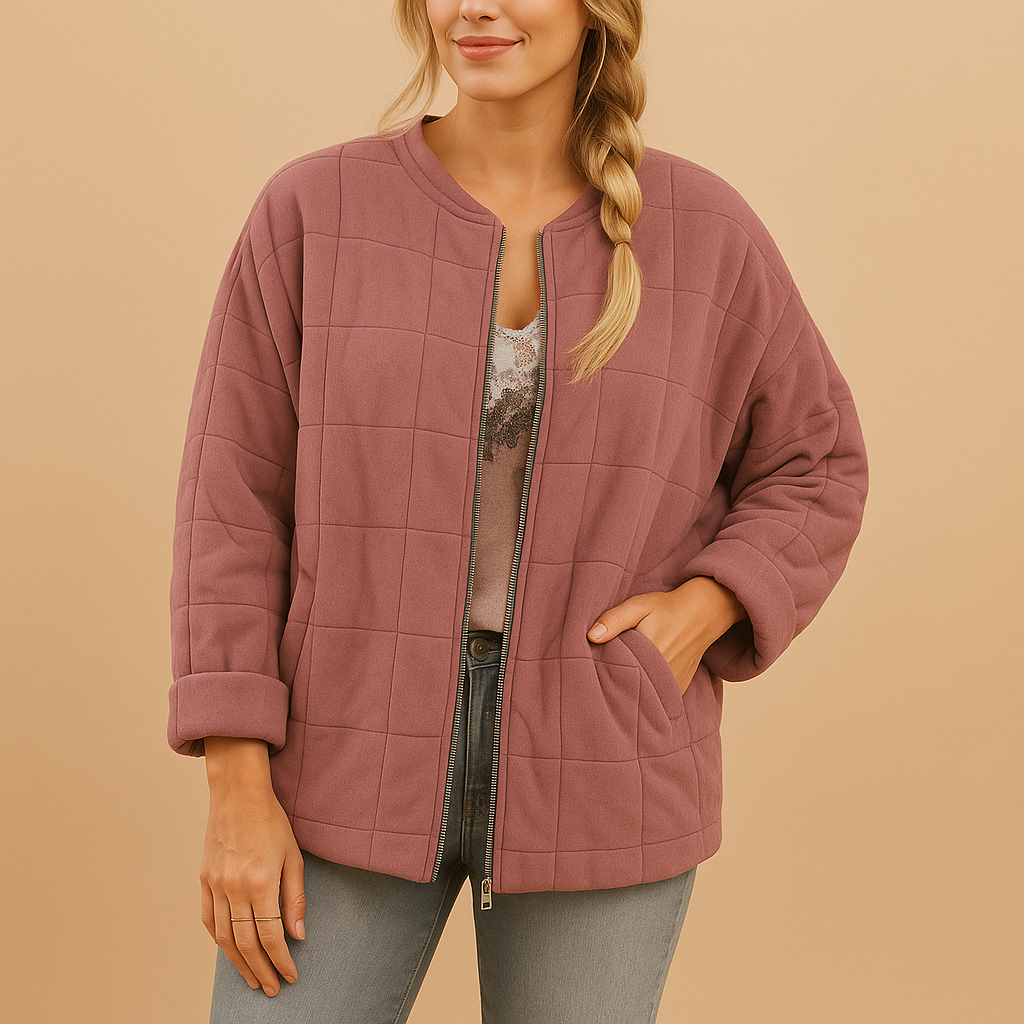Lightweight summer jacket with pockets for women | Bernadette