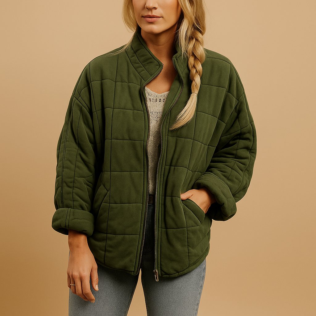 Lightweight summer jacket with pockets for women | Bernadette