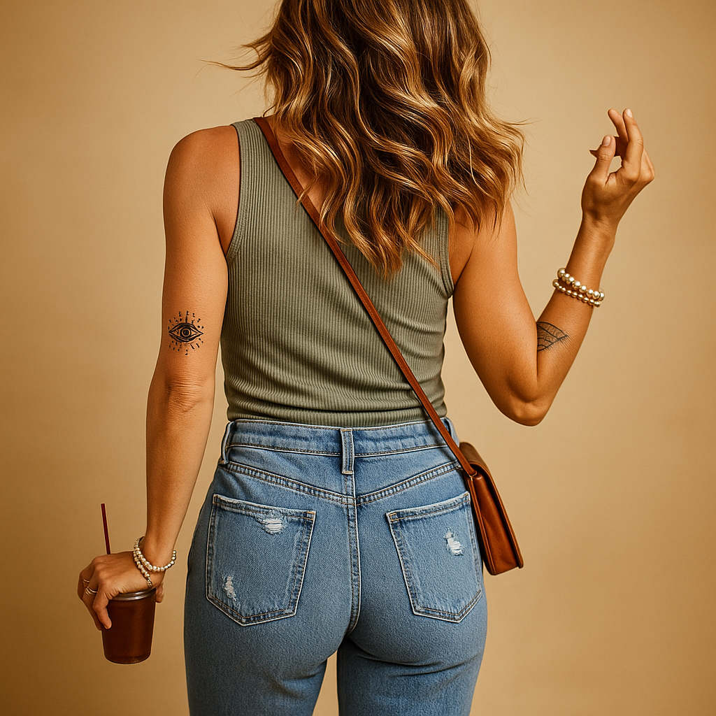 Lightweight tank top with U-neck for women | Liva