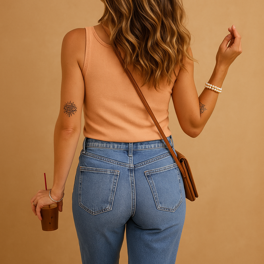 Lightweight tank top with U-neck for women | Liva