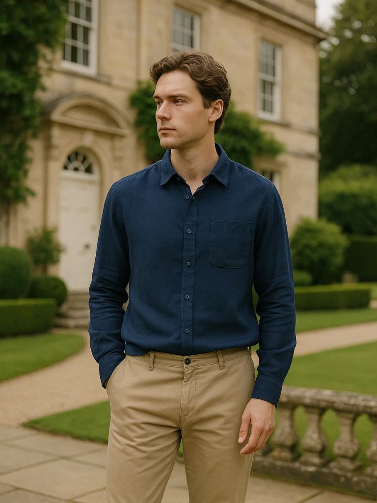 Linen Coast Shirt for Men