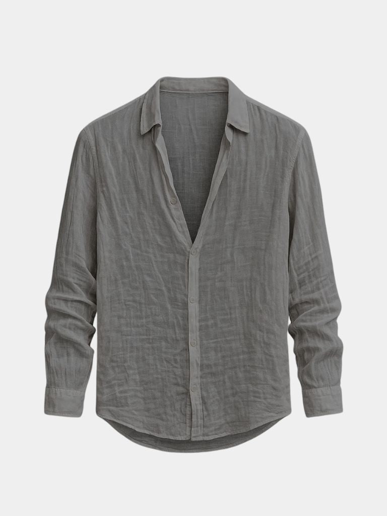Linen Reverie Summer Shirt - Cross & Crown