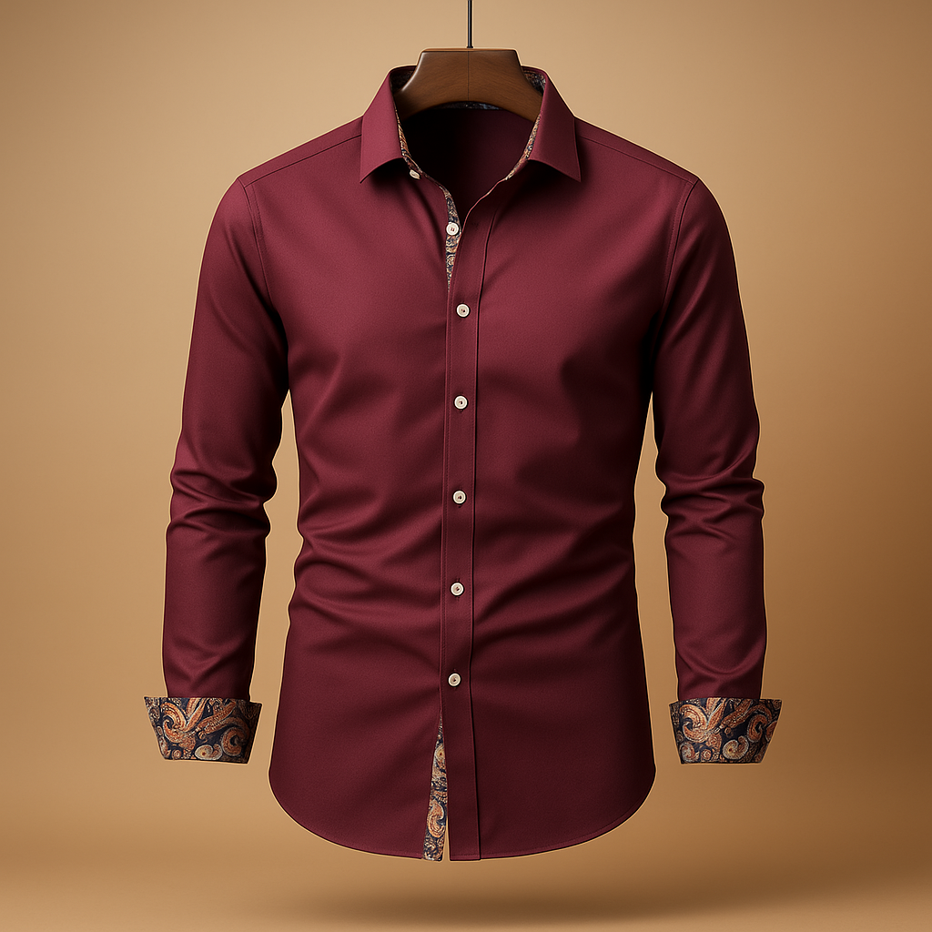 Long sleeve classic shirt for men | Mason
