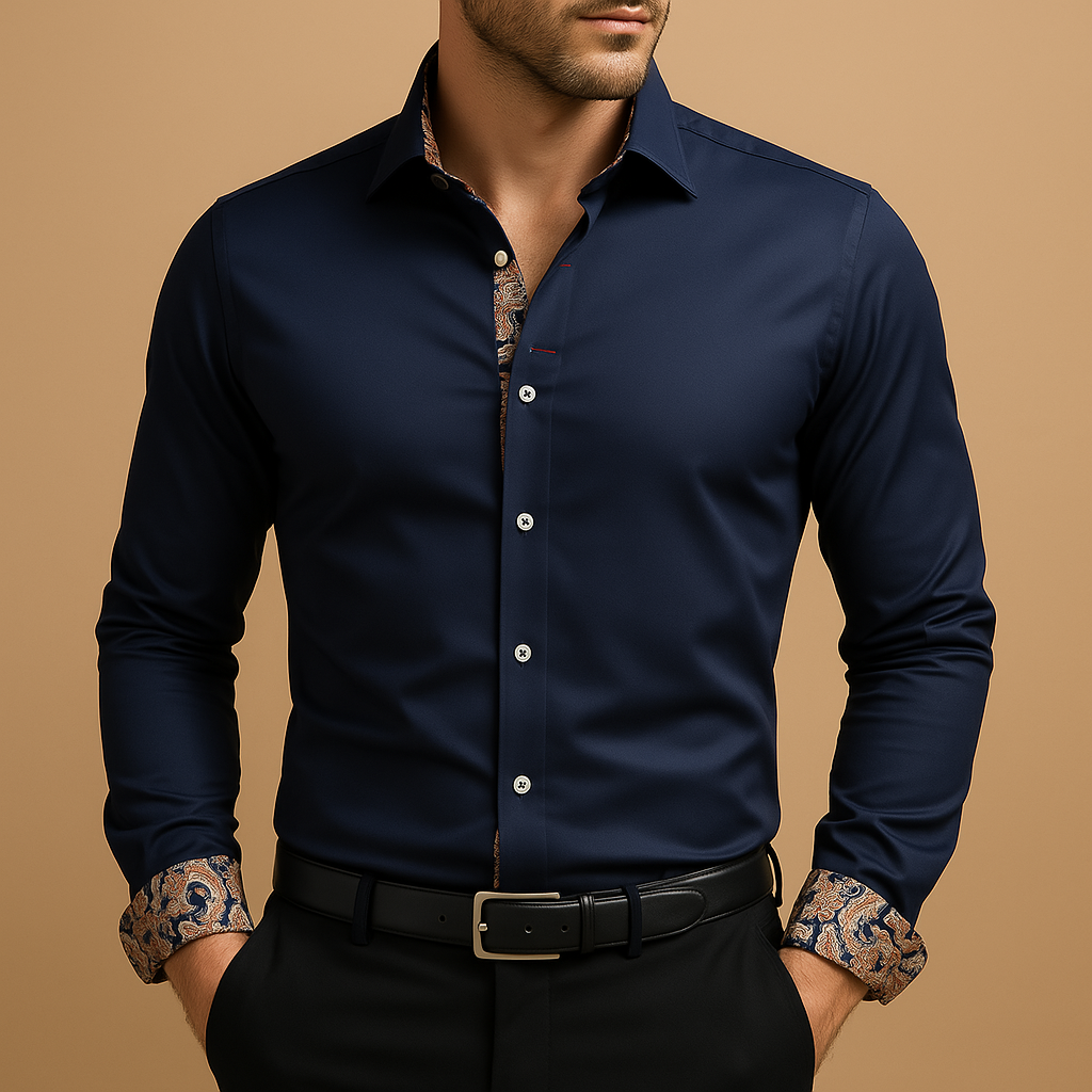 Long sleeve classic shirt for men | Mason