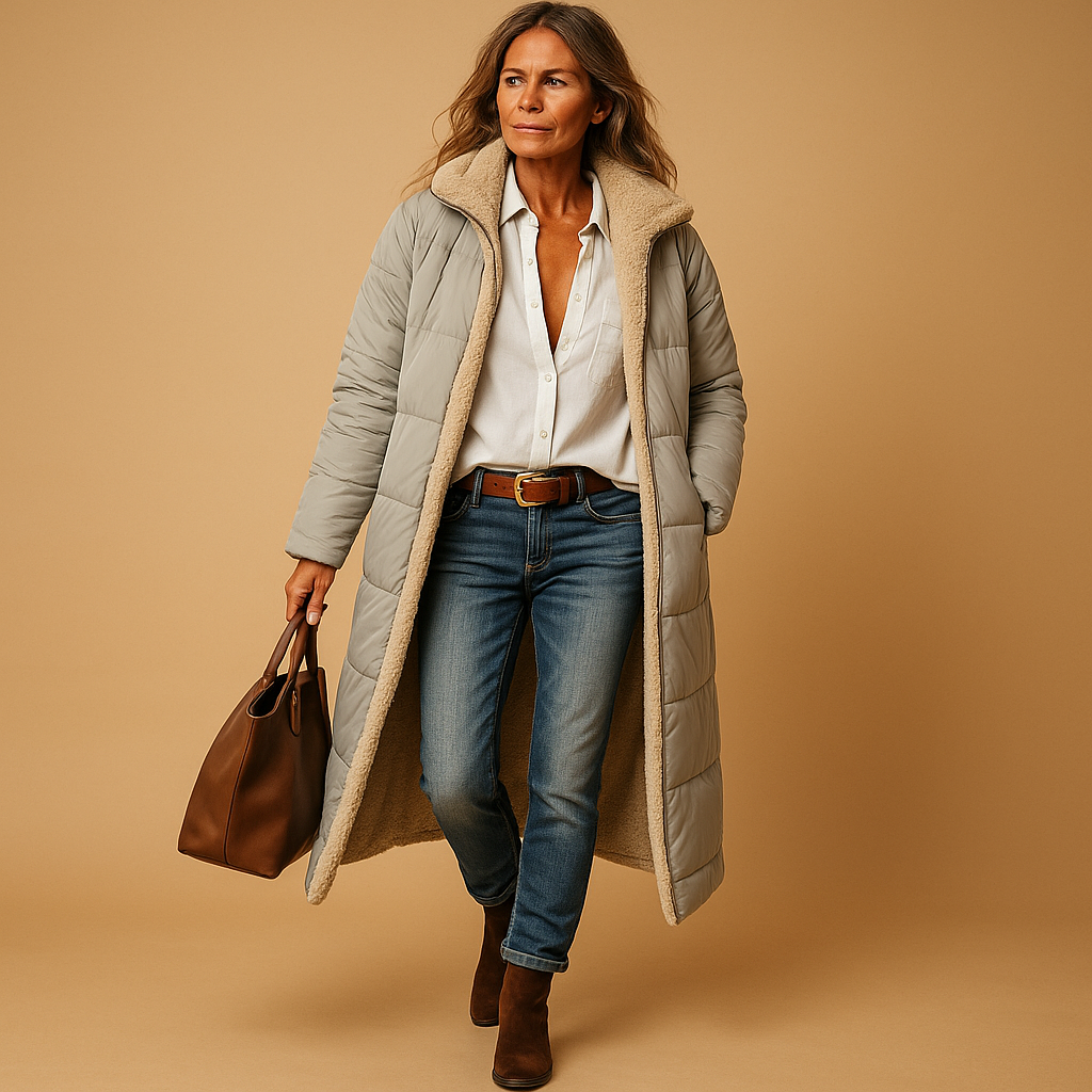 Long winter coat for women | Nadine