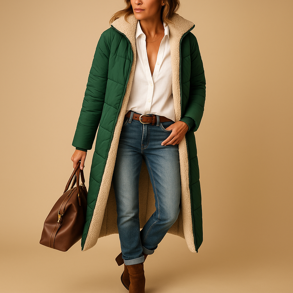 Long winter coat for women | Nadine