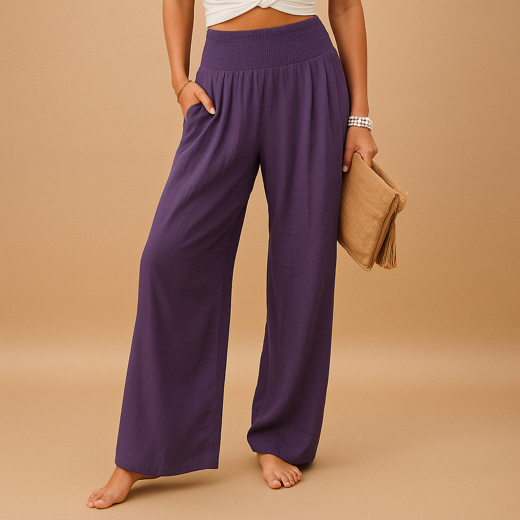 Loose and breathable summer pants for women | Loïs