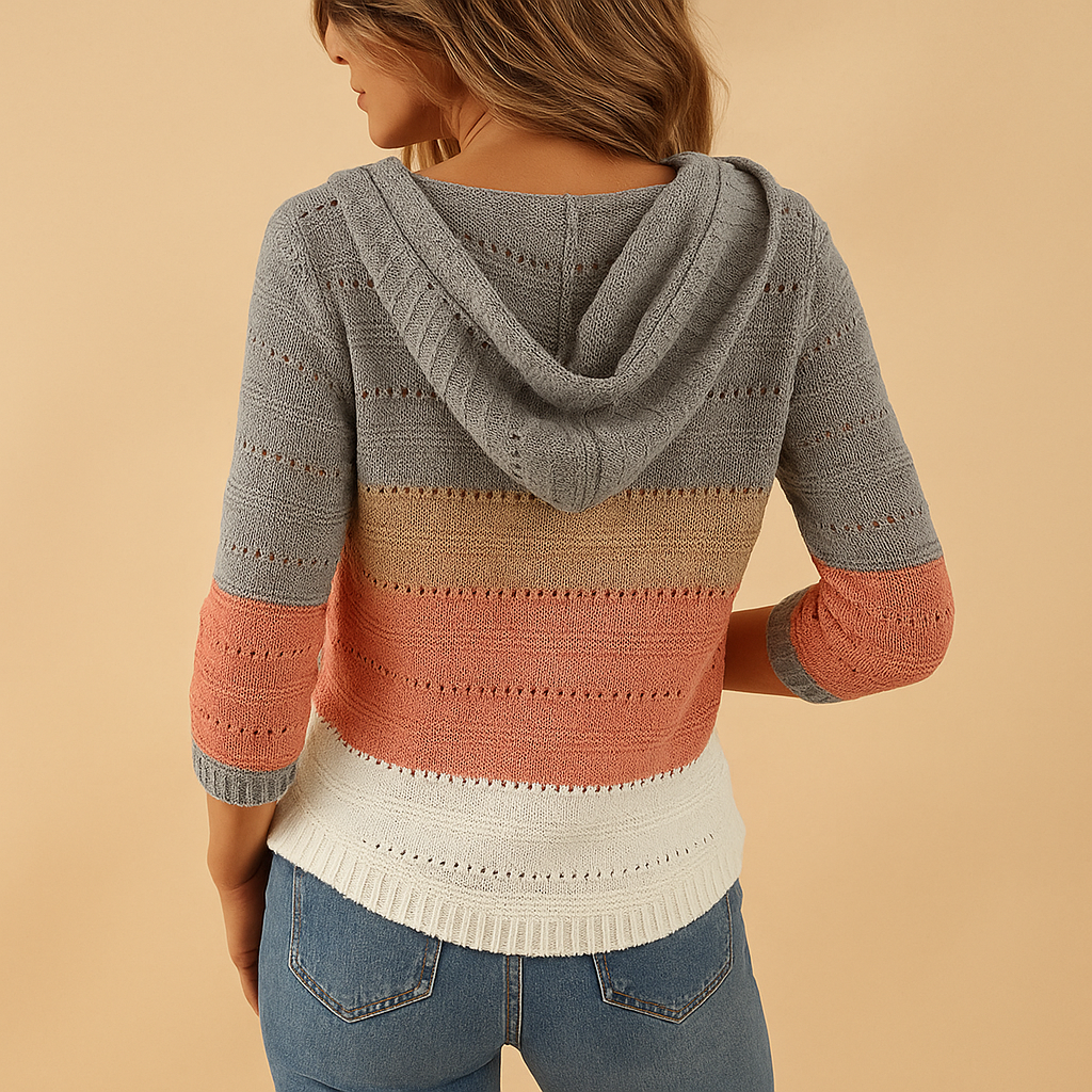 Loose-fit V-neck sweater for women | Avalynn