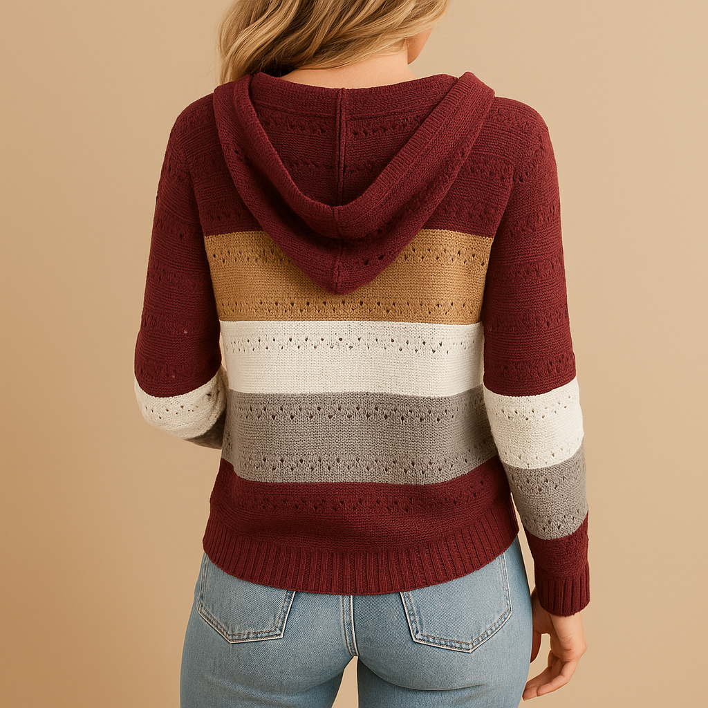 Loose-fit V-neck sweater for women | Avalynn