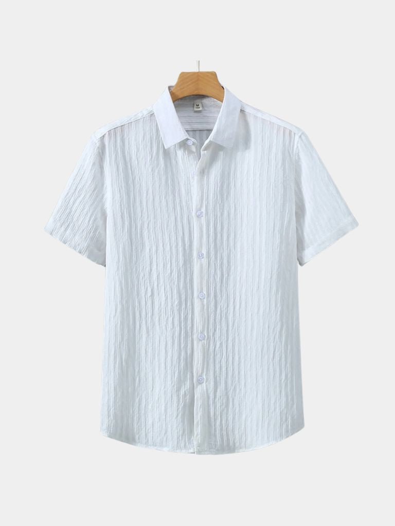 Lumière Linen Shirt – Cross & Crown