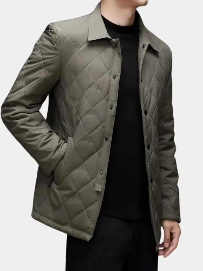 Luxe Sophisticated Layered Jacket for Men
