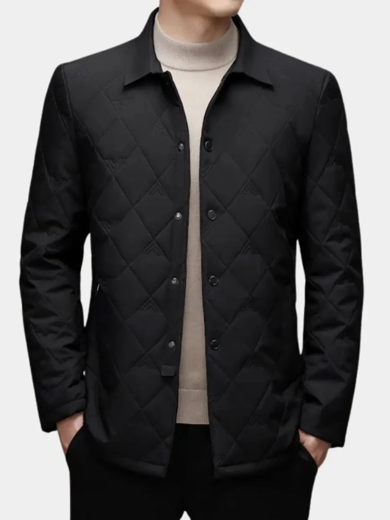 Luxe Sophisticated Layered Jacket for Men