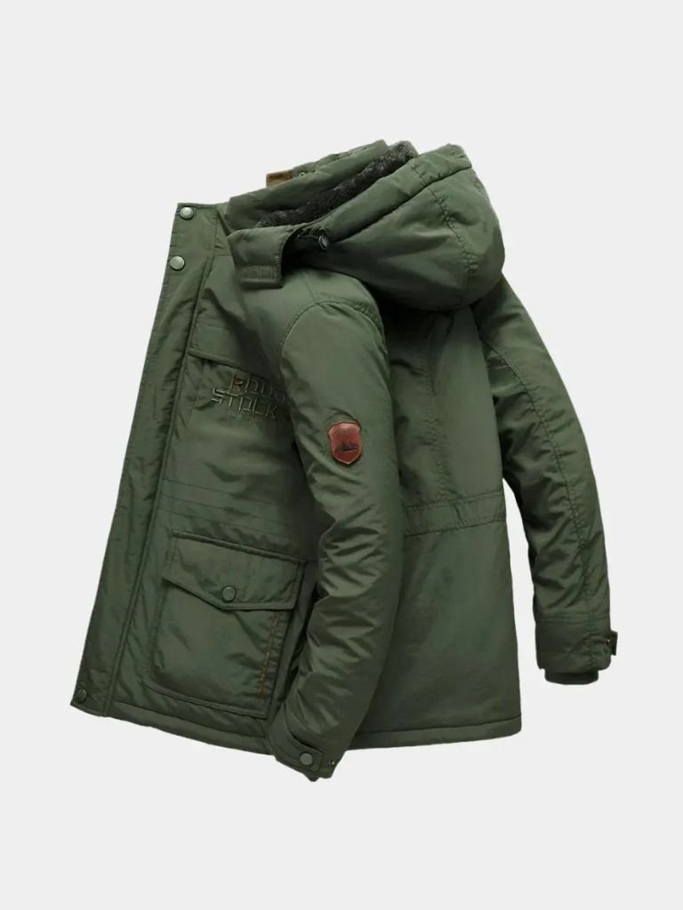 Military Hooded Jacket for Men