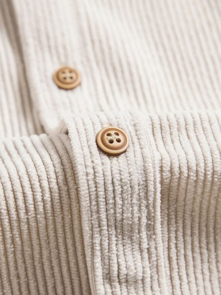 Minimalist Corduroy Shirt for Men