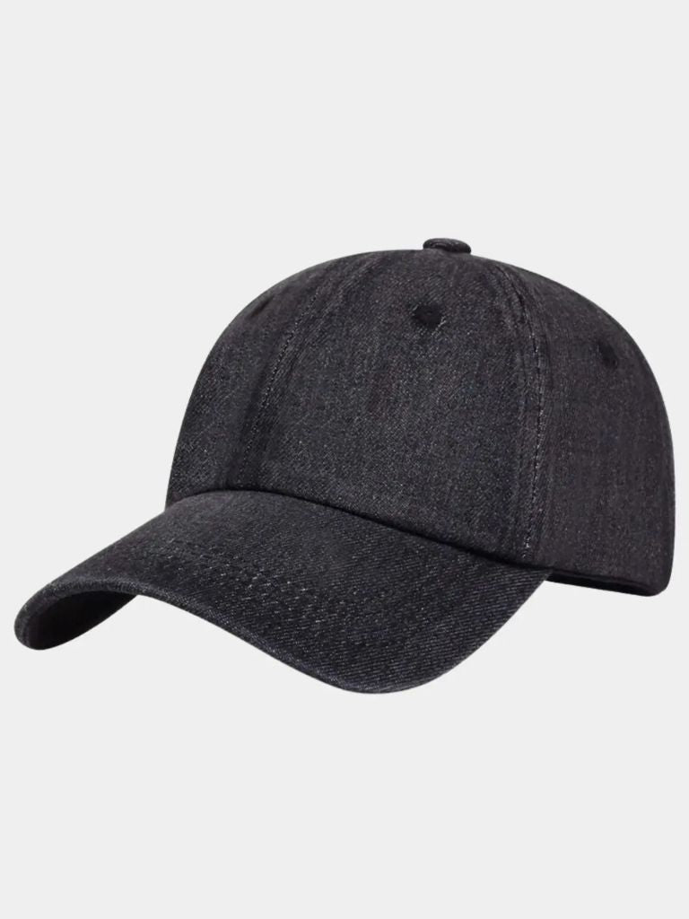 Minimalist Denim Cap for Men