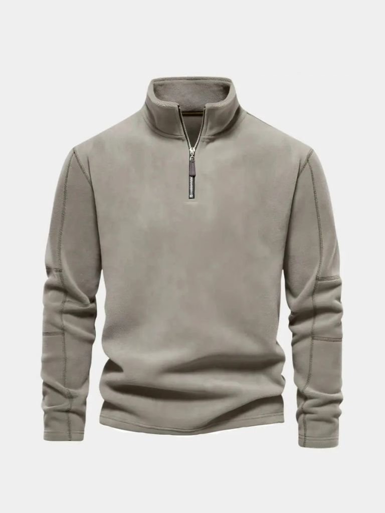 Minimalist Fleece Jacket for Men