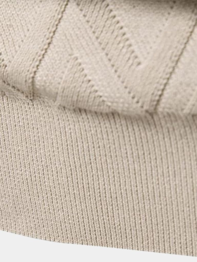 Minimalist Knit Pullover for Men