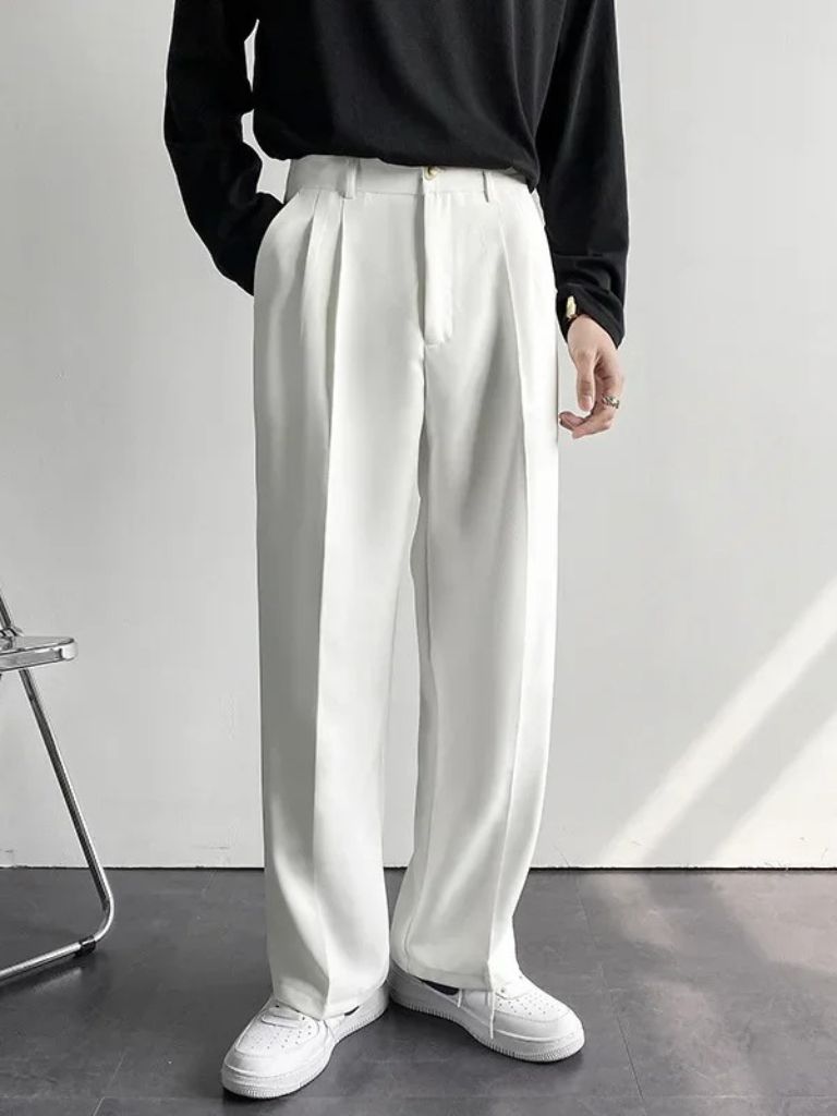 Minimalist Old Money Trousers for Men
