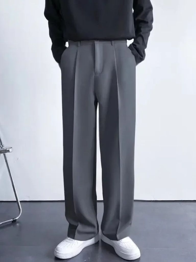 Minimalist Old Money Trousers for Men