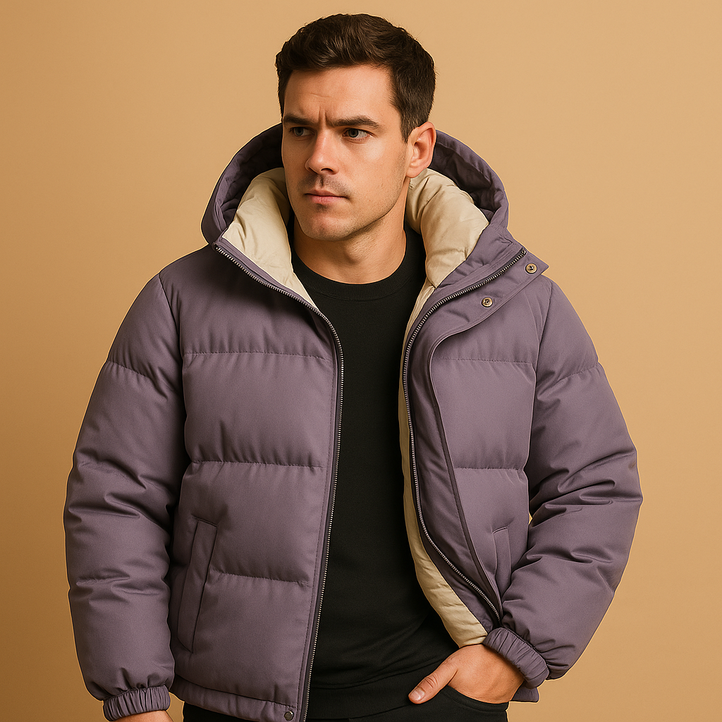 Modern puffer jacket for men | Jordan