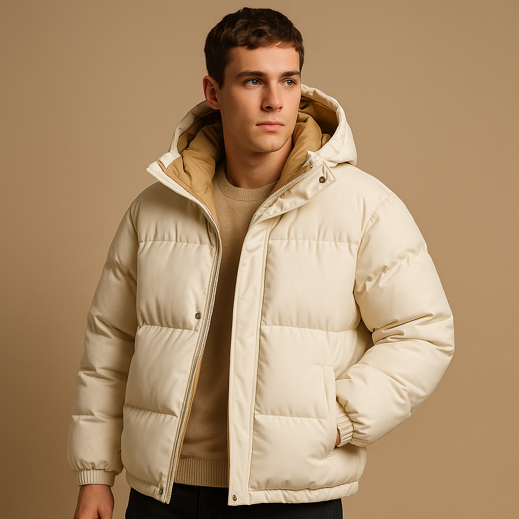 Modern puffer jacket for men | Jordan