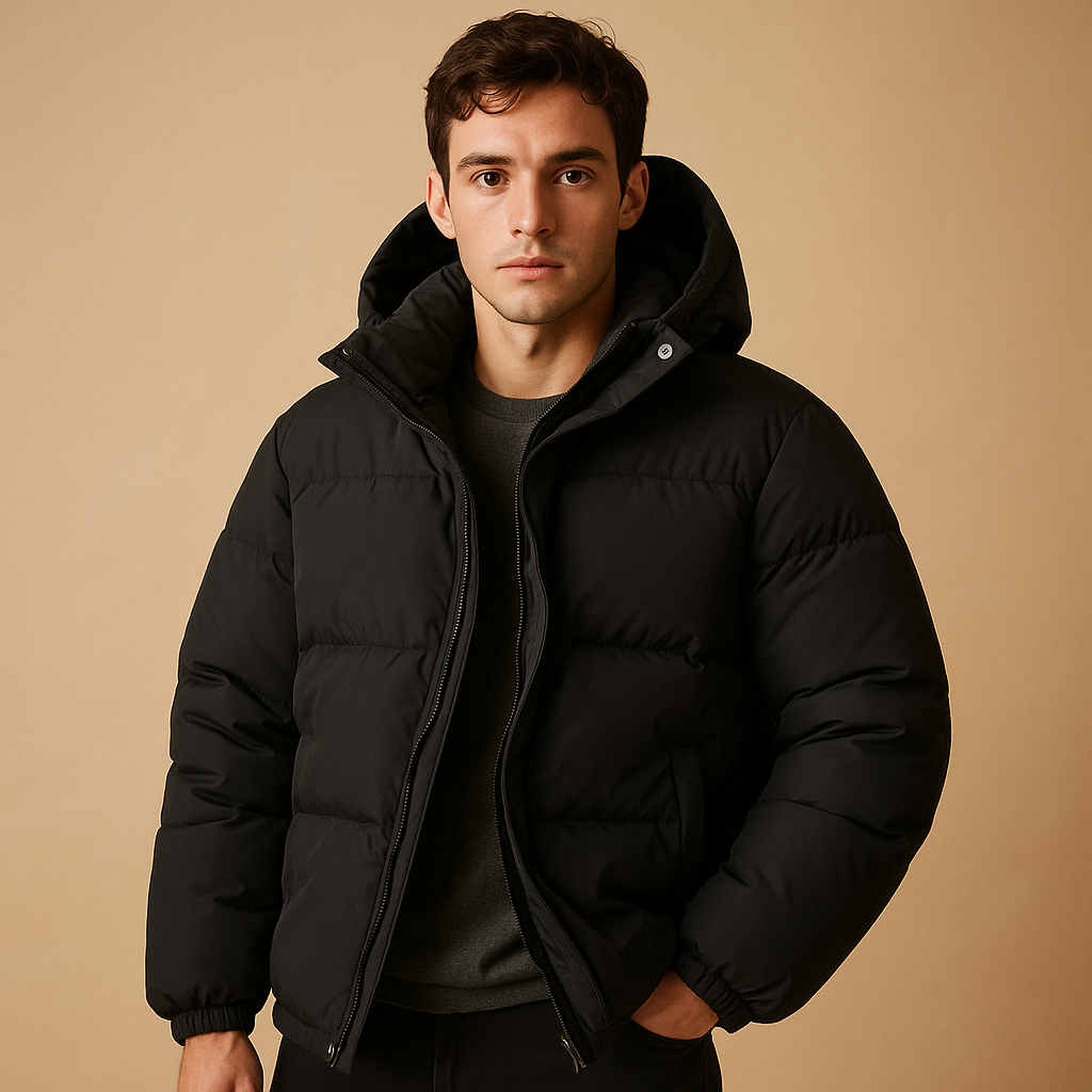 Modern puffer jacket for men | Jordan