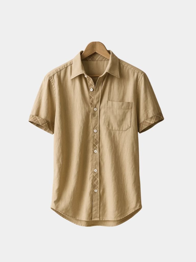 Ocean Detail Casual Shirt for Men