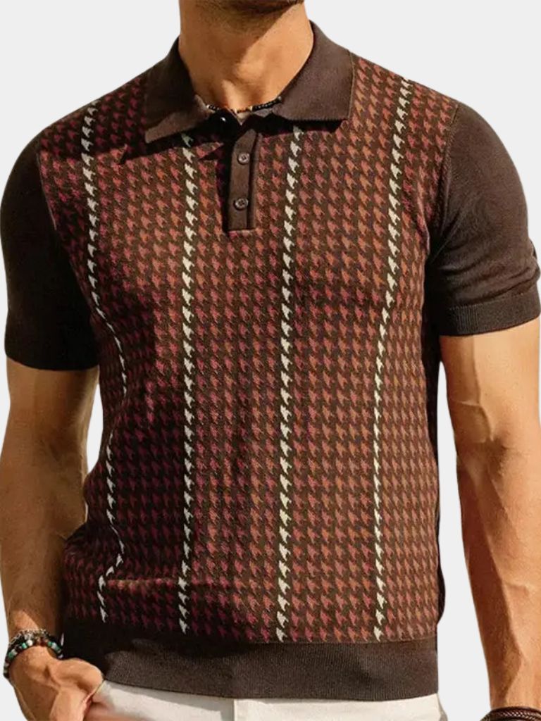 Old Money Aesthetic Polo Shirt for Men