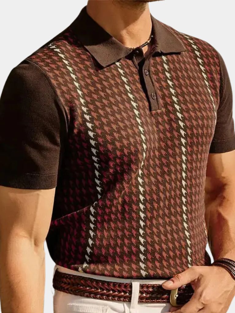 Old Money Aesthetic Polo Shirt for Men