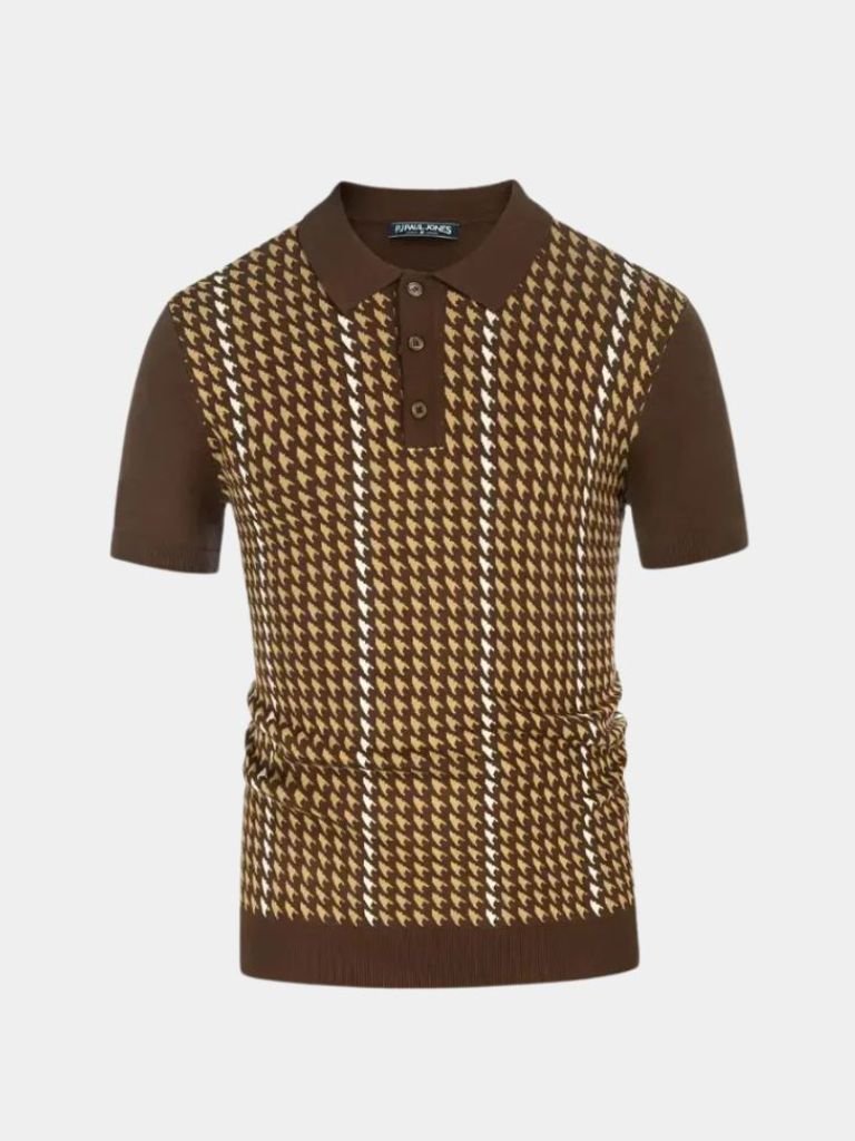 Old Money Aesthetic Polo Shirt for Men