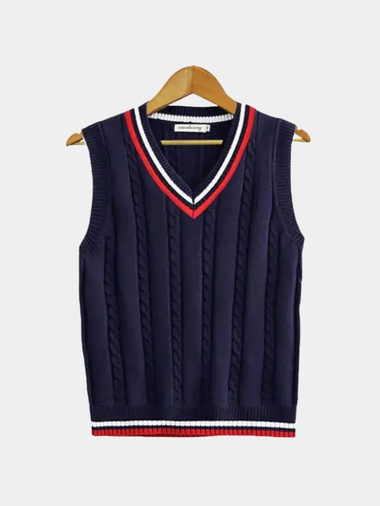 Old Money Essential Knit Vest for Men