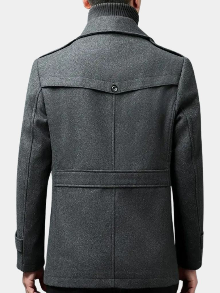 Old Money Two-Piece Winter Coat for Men