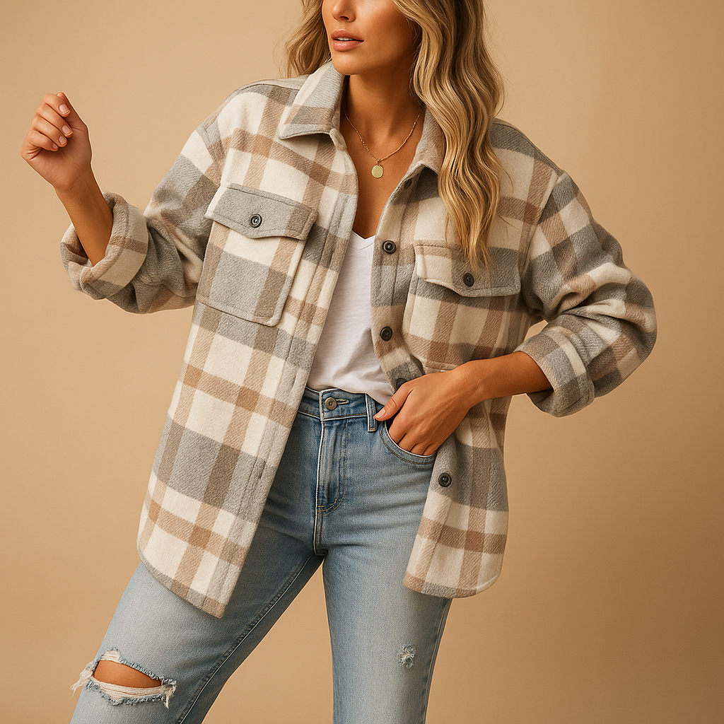 Oversized winter jacket for women | Liana