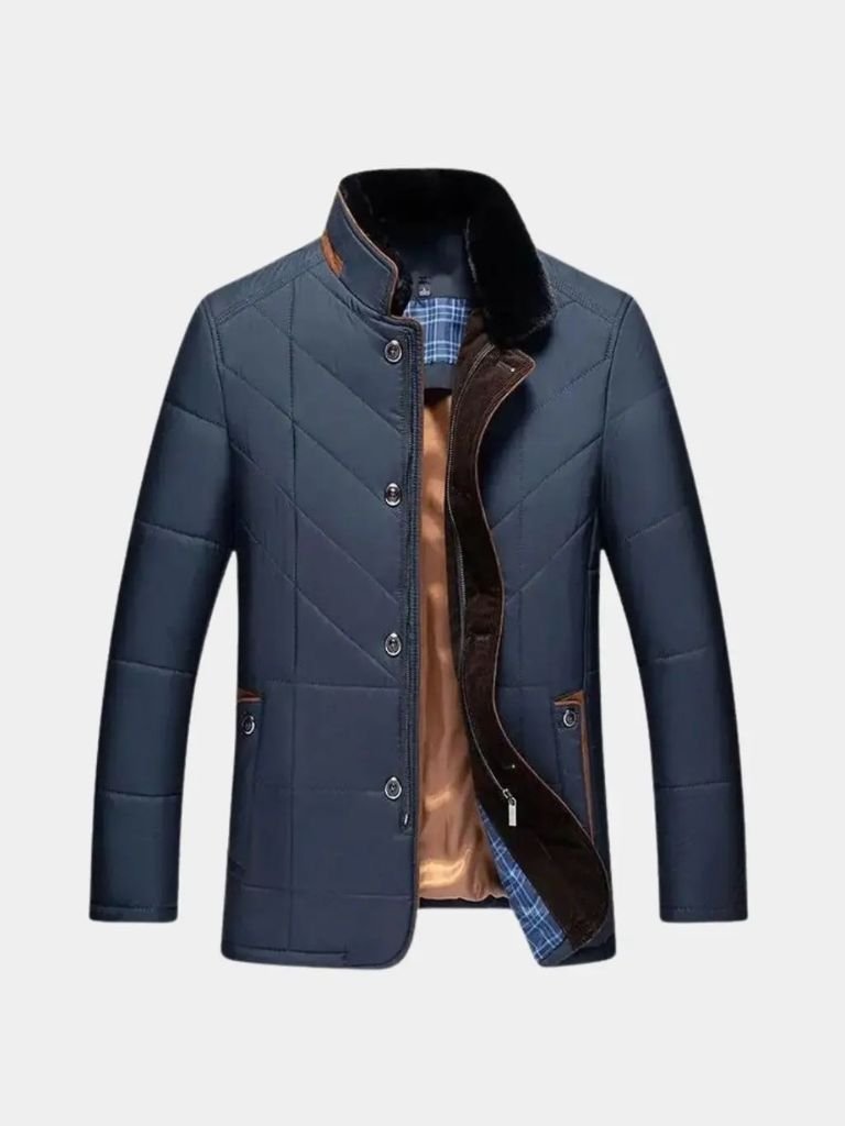 Quilted Winter Jacket for Men
