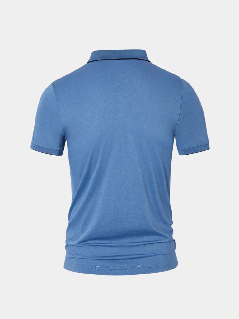 Regis Quarter Zip Polo for Men