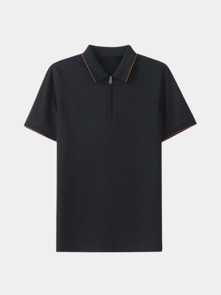 Regis Quarter Zip Polo for Men