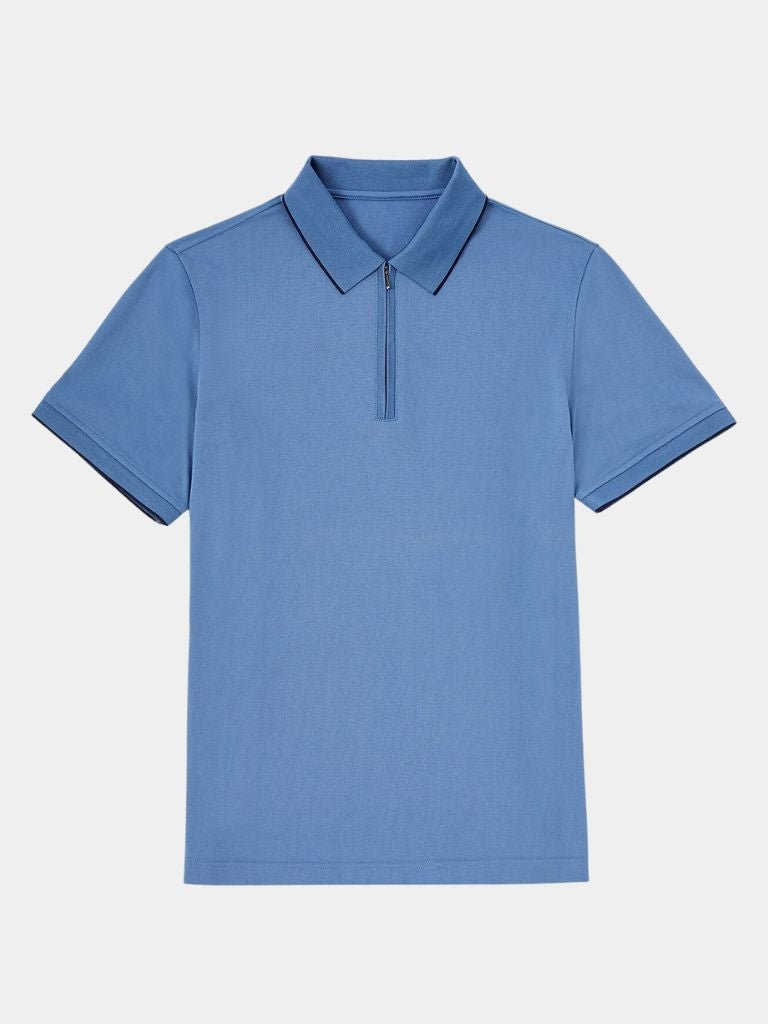 Regis Quarter Zip Polo for Men
