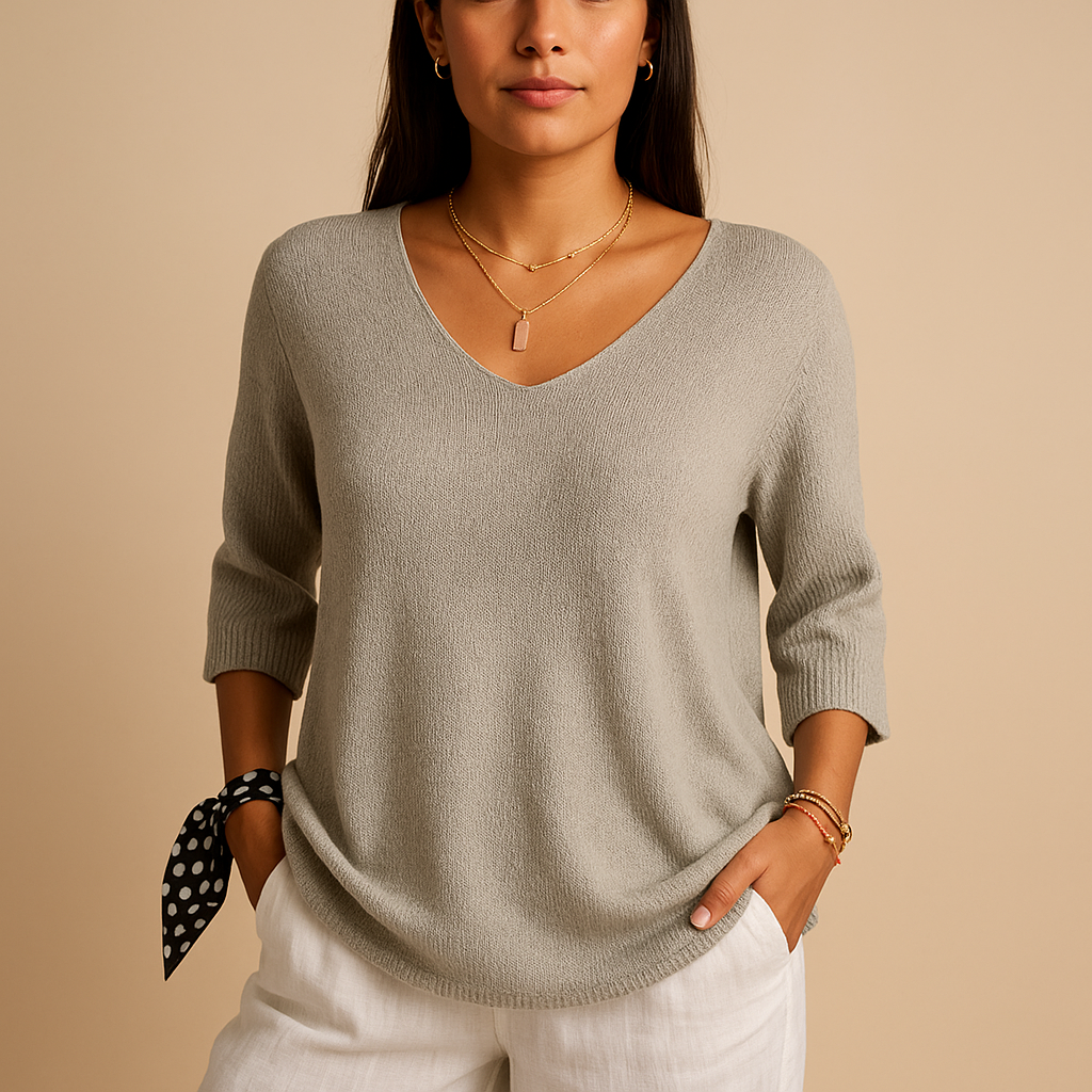 Relaxed elegant top for women | Hazel