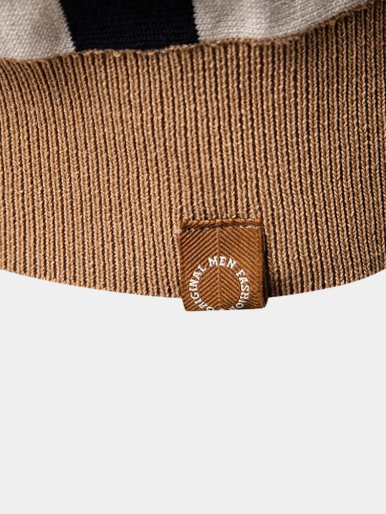 Retro Stripe Polo for Men