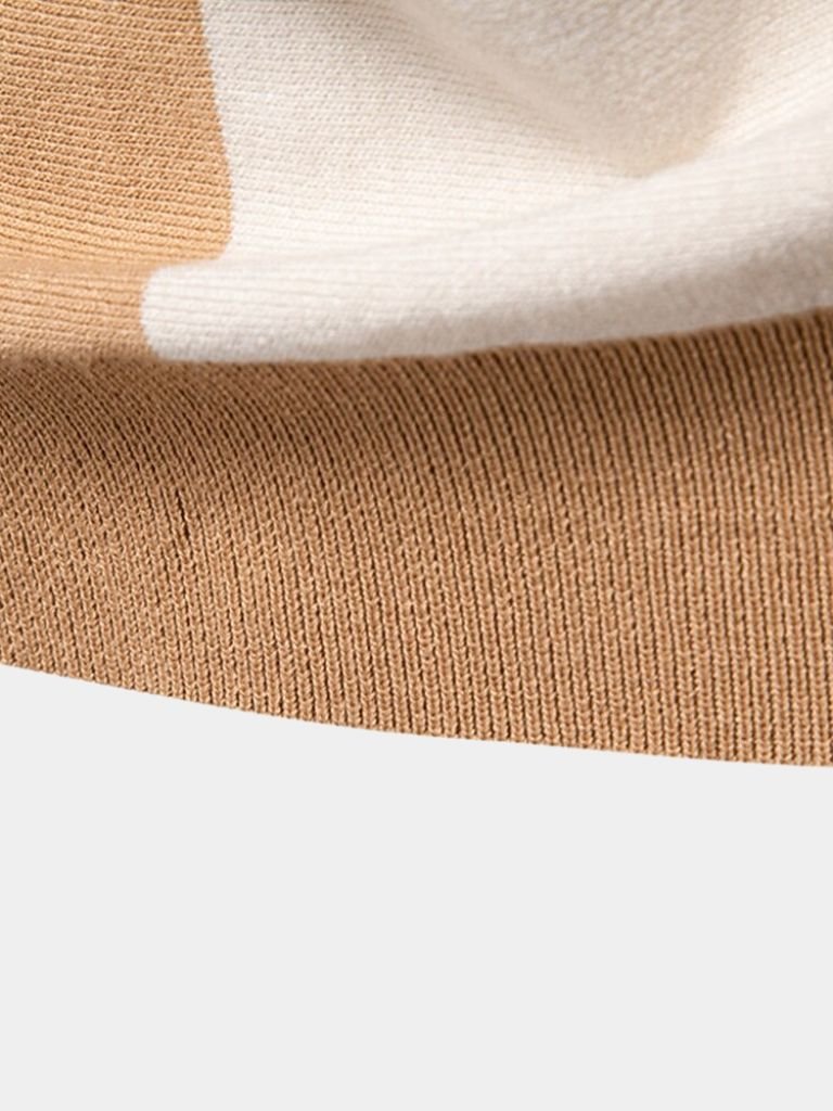 Retro Stripe Polo for Men