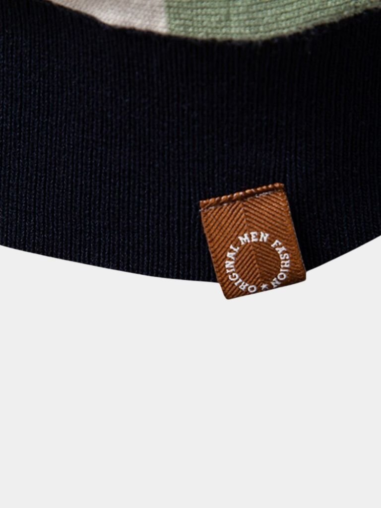 Retro Stripe Polo for Men