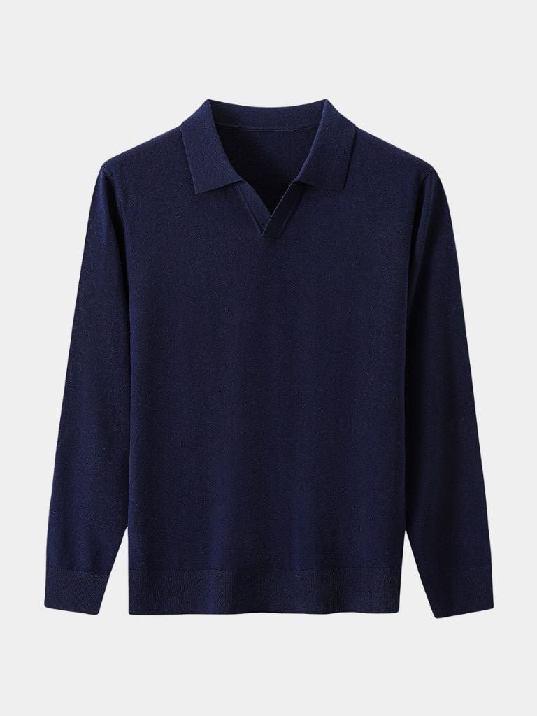 Royal Comfort Long Sleeve Polo for Men