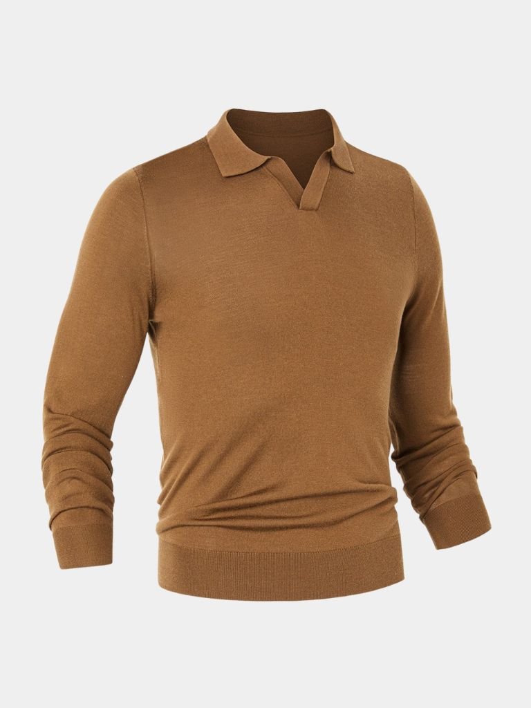 Royal Comfort Long Sleeve Polo for Men