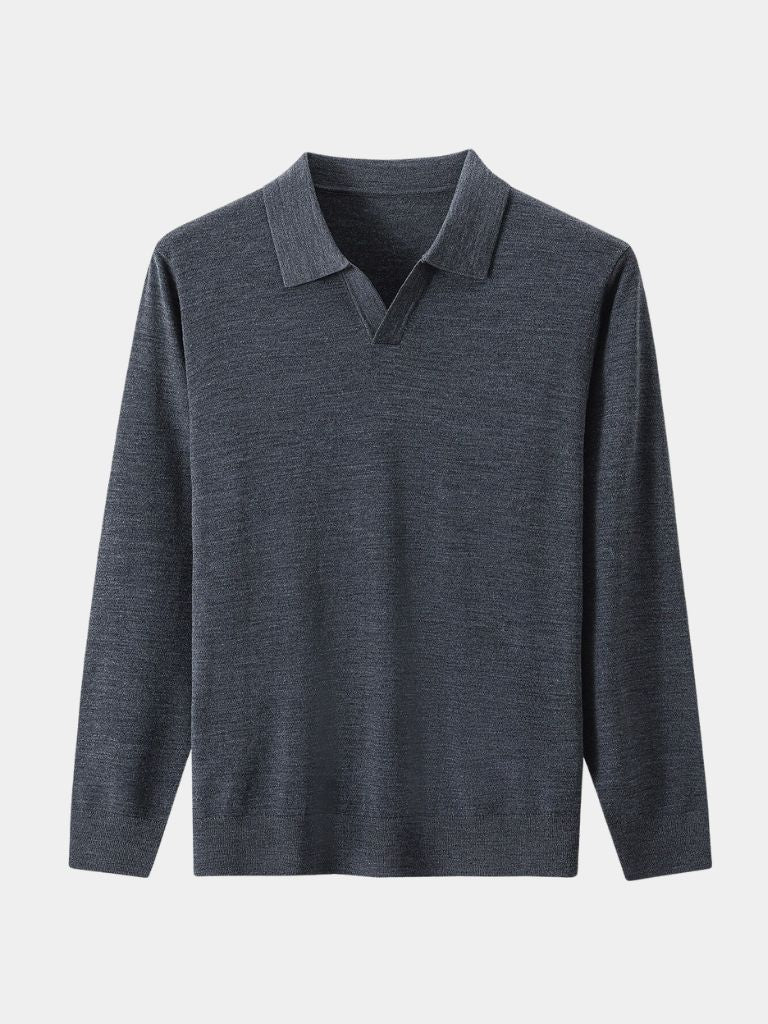 Royal Comfort Long Sleeve Polo for Men