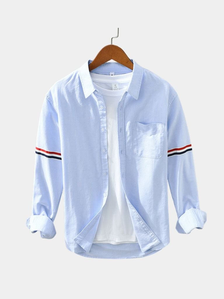 Saint Crew Linen Shirt – Cross & Crown