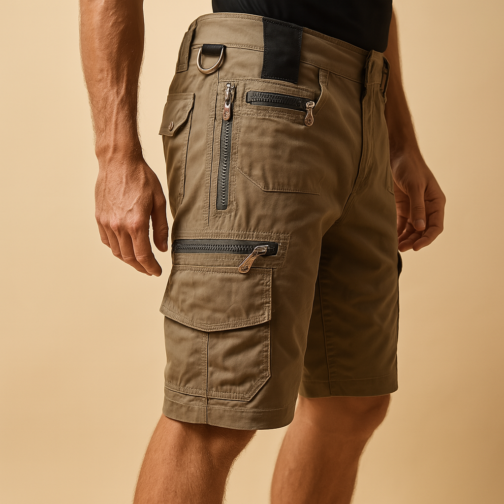 Short cargo shorts with pockets for men | Brandon
