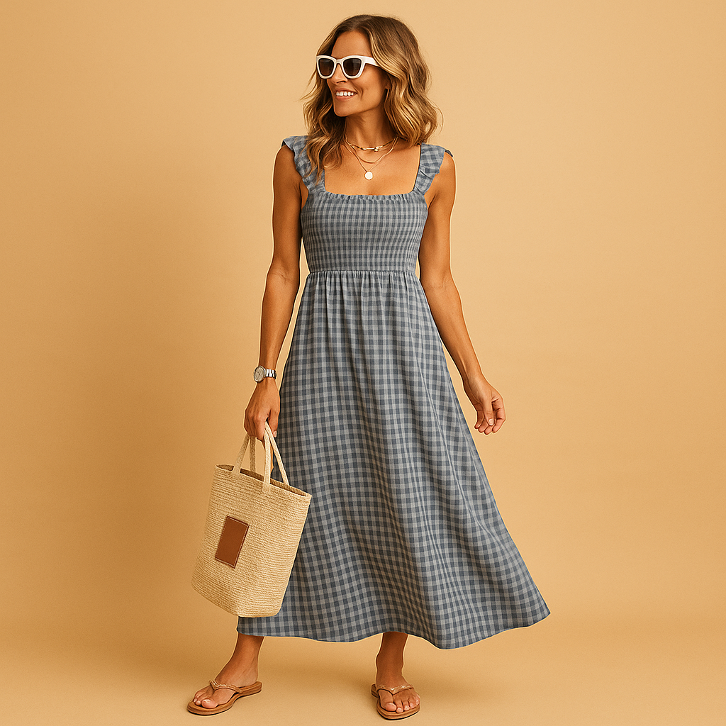 Sleeveless long summer dress for women | Grace