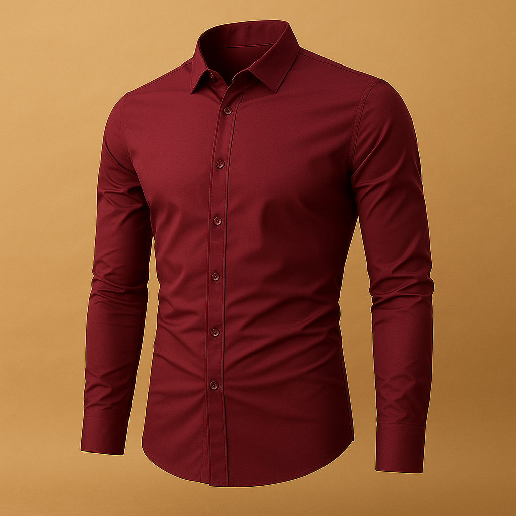 Slim fit cotton shirt for men | Nathan